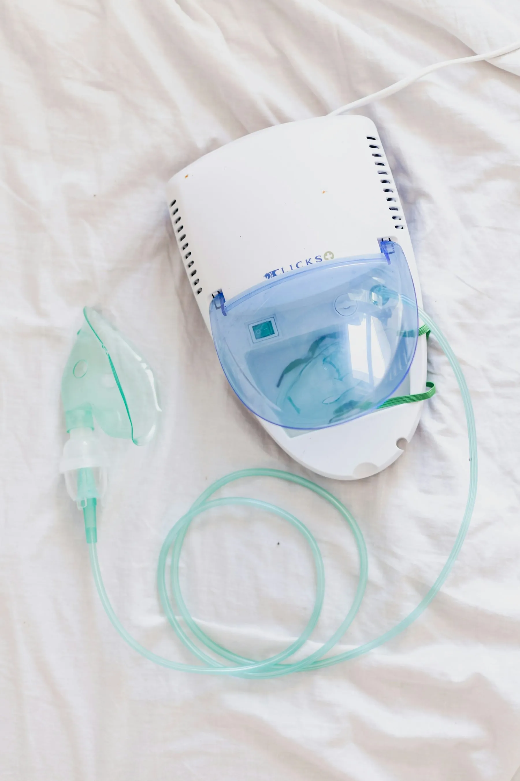 Inhalator kompresorowy z maseczką i przewodem